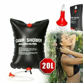 20L Camping Shower Portable Compact Solar Sun Heating Bath Bag Outdoor Travel (Option: default) 20L Camping Shower Portable Compact Solar Sun Heating Bath Bag Outdoor Travel (Option: default)
